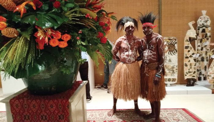 The Kamoro art exihibition and auction at the Darmawangsa... - OBSERVER ...