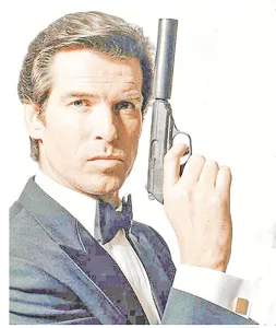 Pierce Brosnan.
